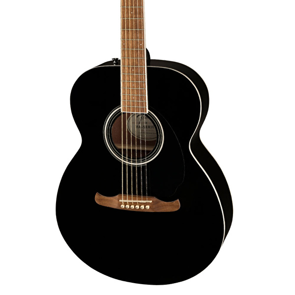 Fender LTD FA-135 Concert Ceviz Klavye Black Akustik Gitar