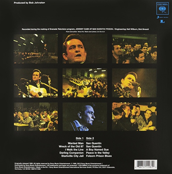 Johnny Cash – Johnny Cash At San Quentin