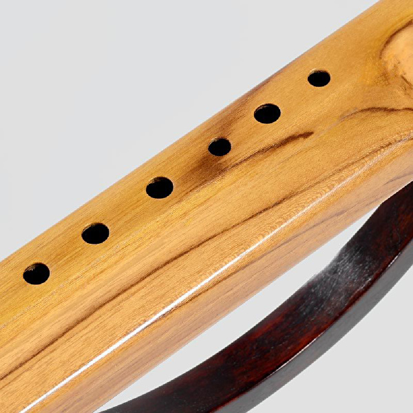 SVARAM SVR-FLT-001 Kızılderili Flütü Kuzhal Native Çift Sesli Dron Flüt La (A)