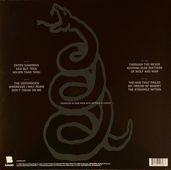 Metallica – Metallica (2021 Remastered)