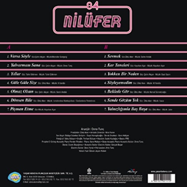 Nilüfer – Nilüfer '84