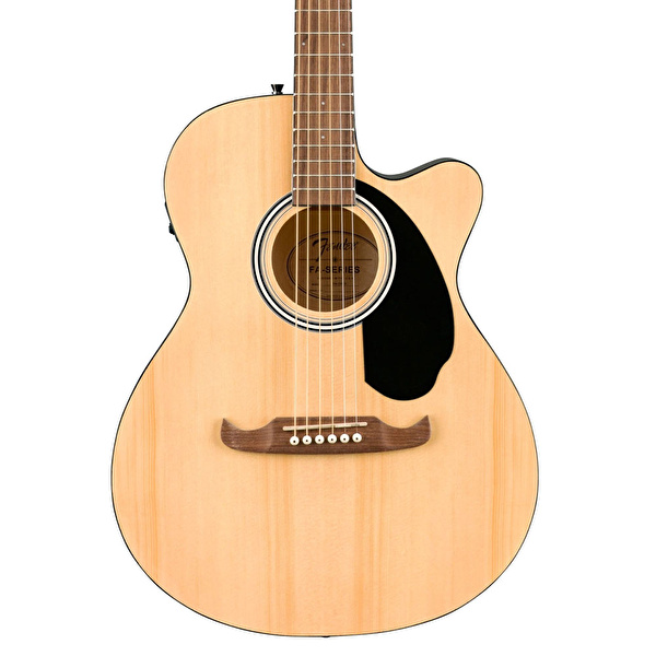 Fender FA-135CE Concert Ceviz Klavye Natural Elektro Akustik Gitar