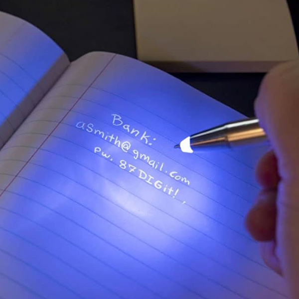 KIKKERLAND Görünmez Yazı Mor Işık Kalem