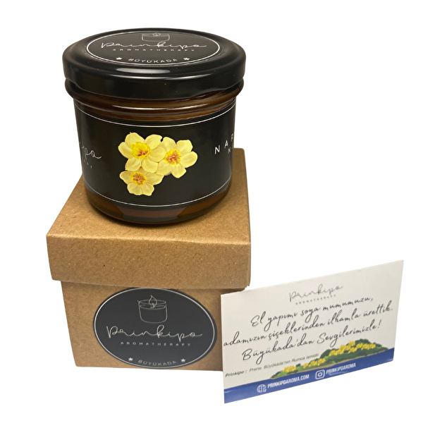 PRINKIPO Nergis Kokulu Soya Mumu (130 ml)