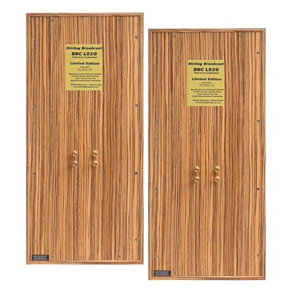 Stirling Broadcast BBC LS3/6 Ceviz Raf Tipi Hoparlör