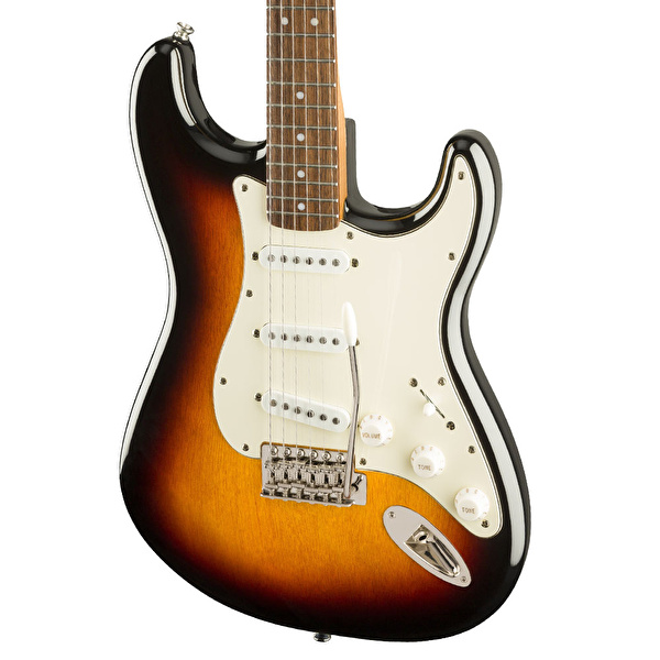 Squier Classic Vibe '60s Stratocaster Laurel Fingerboard 3-Color Sunburst Elektro Gitar