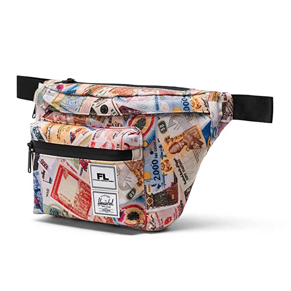 HERSCHEL x For Love or Money (FLOM) Pop Quiz Bel Çantası