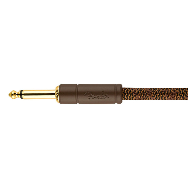 Fender Paramount 10 ft  Acoustic Instrument Cable Brown Kablo