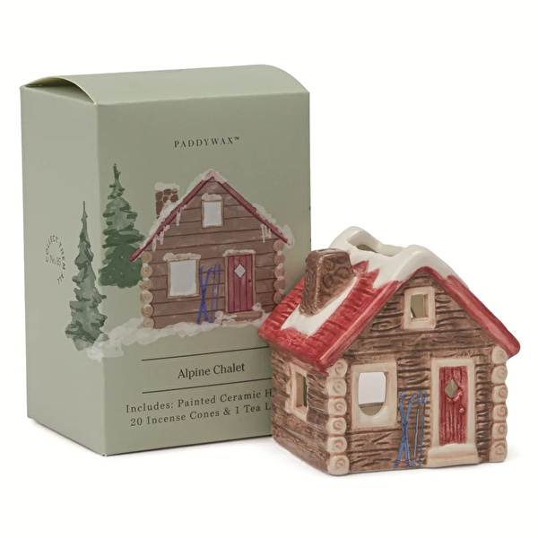 PADDYWAX No.05 Tütsü ve Tea Light Mumluk - Alpine Chalet
