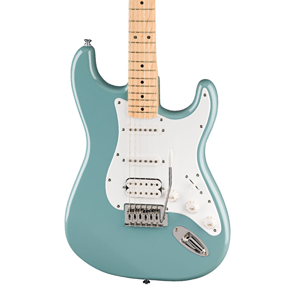 Squier FSR Sonic Stratocaster HSS Akçaağaç Klavye WPG Sonic Gray Elektro Gitar