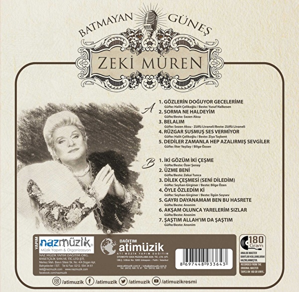 Zeki Müren-Batmayan Güneş