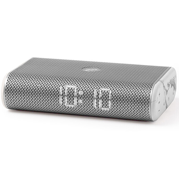 LEXON Miami Radyolu Saat Beyaz Mermer