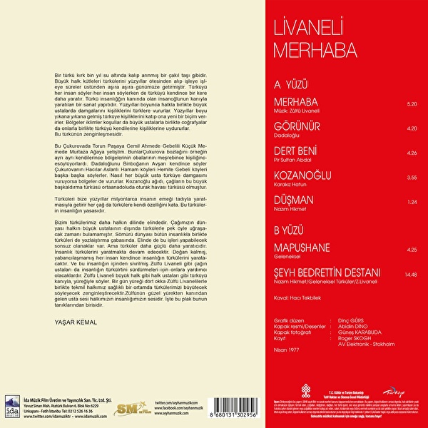Zülfü Livaneli – Merhaba