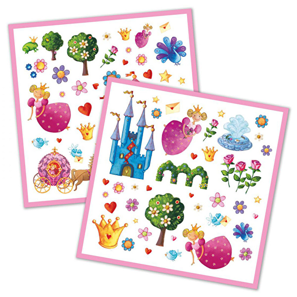 DJECO Çıkartmalar Princess Marguerite