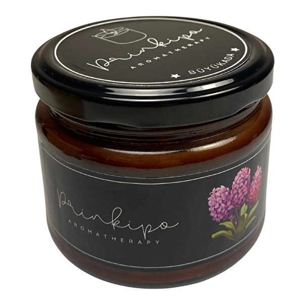 PRINKIPO Sümbül Kokulu Soya Mumu (300 ml)