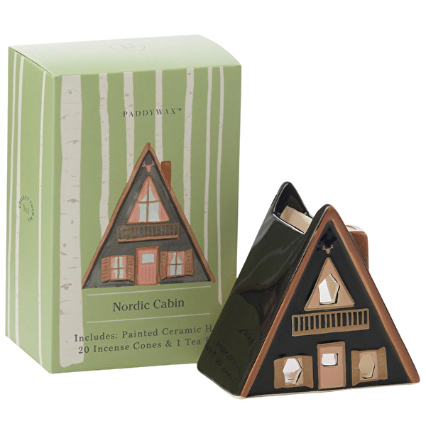PADDYWAX No.01 Nordic Cabin Tütsü ve Tea Light Mumluk