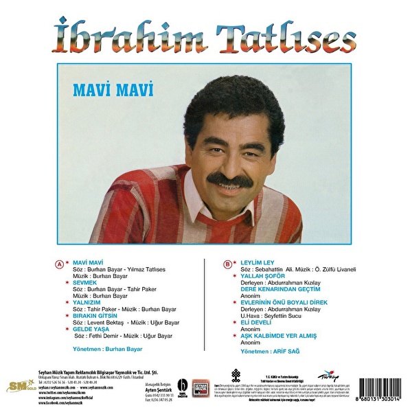 İbrahim Tatlıses – Mavi Mavi