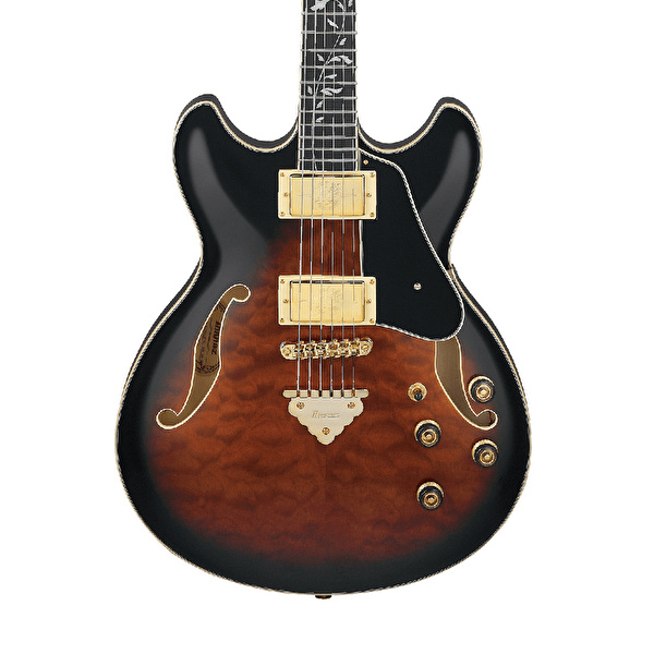 Ibanez AS93QMSP-DBS Elektro Gitar