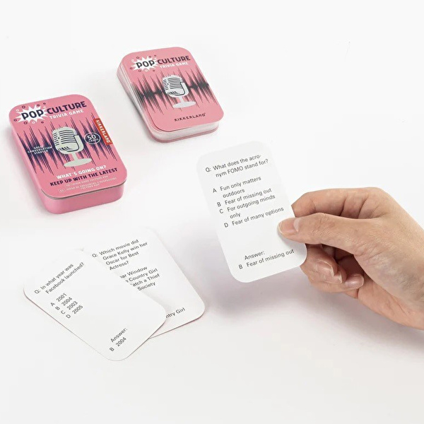 KIKKERLAND Trivia Game İngilizce Kültür Bilgi Yarışması Oyunu