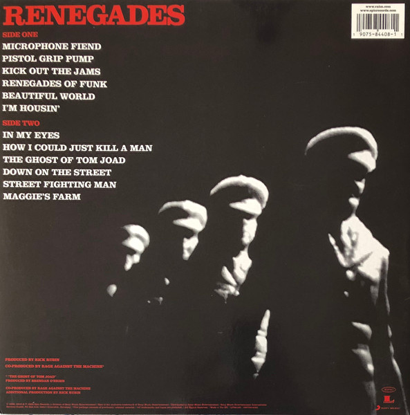Rage Against The Machine – Renegades
