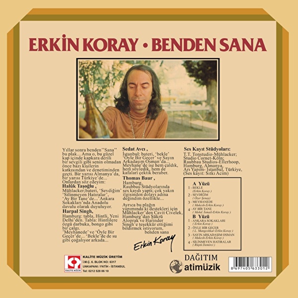 Erkin Koray – Benden Sana