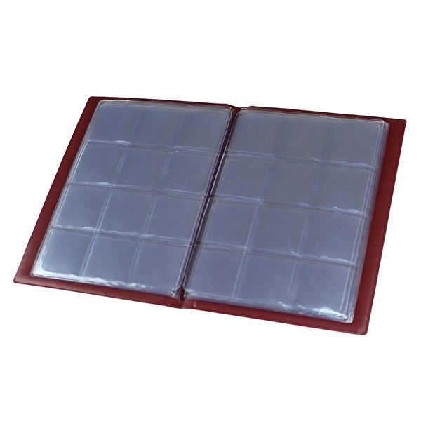 PULKO HistorY 1970 Madeni Para Klasik Cep Albümü 96 (155x205) Bordo