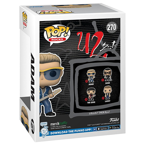 FUNKO POP Figür Rocks: U2 - ZooTV - Adam