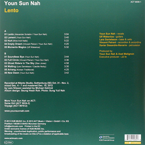 Youn Sun Nah – Lento