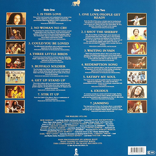 Bob Marley & The Wailers – Legend