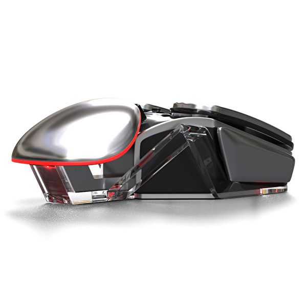 TRUEBO Alien RGB Ofis Performans/Oyuncu Mouse - Gri