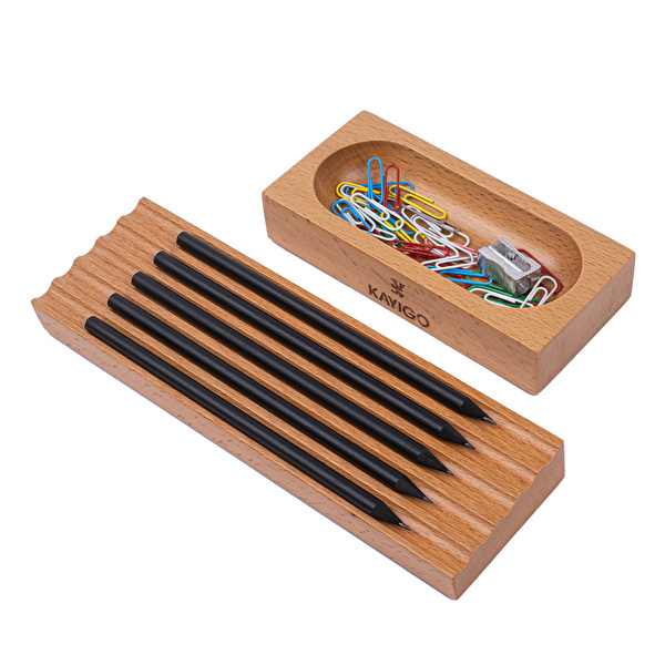 KAYIGO Woody İkili Set Açık Kahverengi