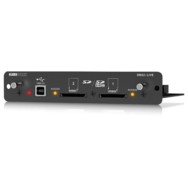 KLARK TEKNIK DN32-LIVE SD/SDHC Ve USB 2.0 Genişleme Modülü