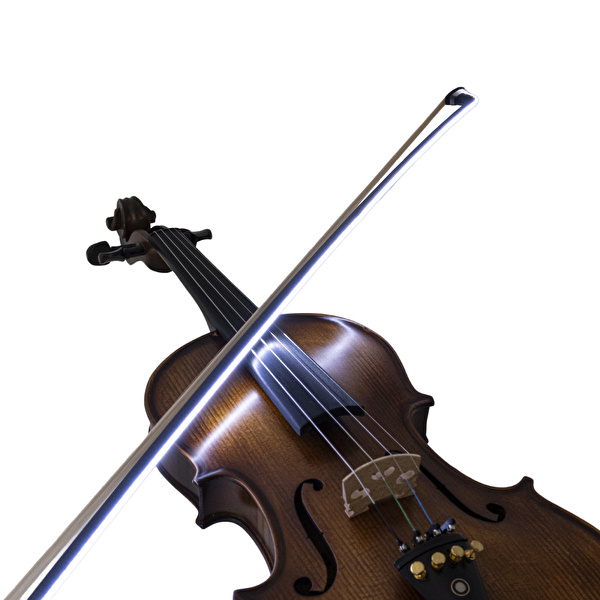 YOOLIM LEDVLNBOW-WH Led Işıklı 4/4 Keman Yayı - Beyaz