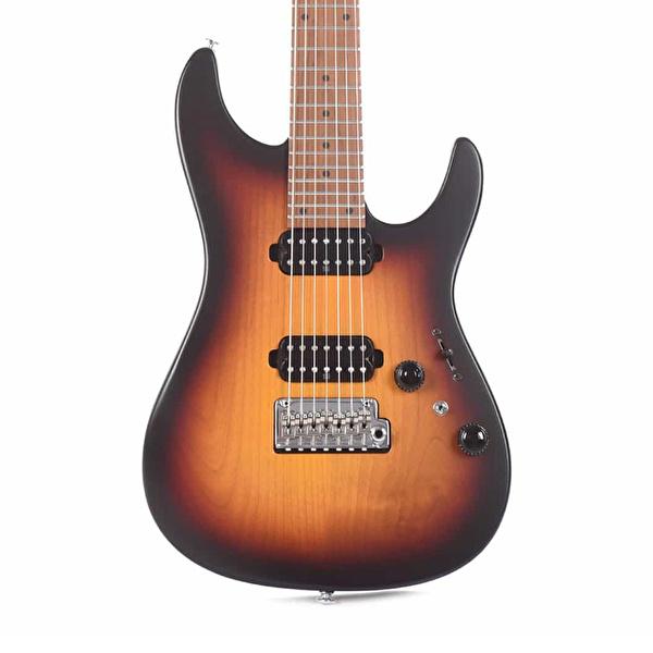 IBANEZ AZ24027-TFF AZ Prestige Tri Fade Burst 7 Telli Elektro Gitar (Case Dahil)
