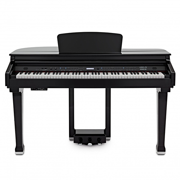 KOZMOS KDGP-20-BK Parlak Siyah Mini Kuyruklu Dijital Piyano (Tabure & Kulaklık Hediyeli)