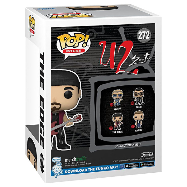 FUNKO POP Figür Rocks: U2 - ZooTV - Edge