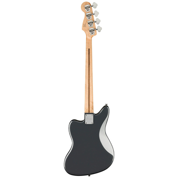 Squier Affinity Jaguar Bass H Laurel Klavye Charcoal Frost Metallic Bas Gitar