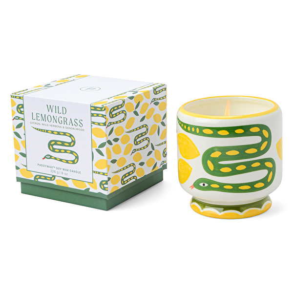PADDYWAX Adopo Seramik Kutulu Mum Yılan