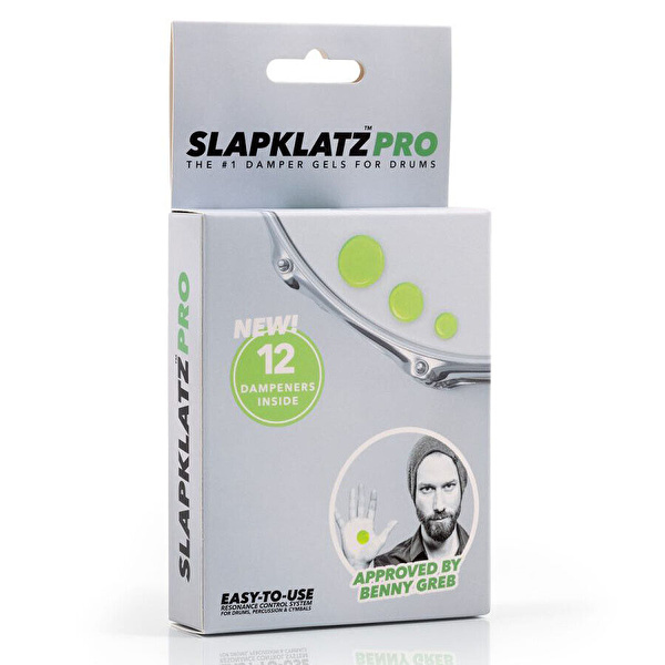 SLAPKLATZ SLAPPRO-AGN Slapklatz Pro Alien Green Davul Susturucu Jel (12'li Paket)