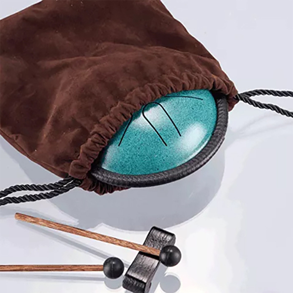 YOGIXO Tongue Drum 6 Notalı 5.5″ Malakit