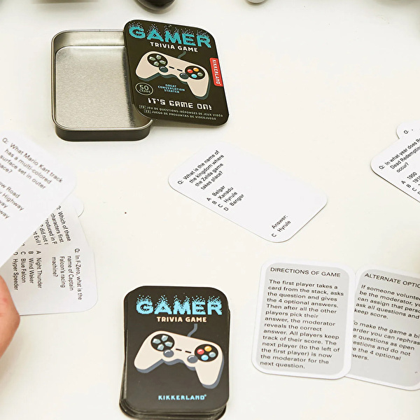 KIKKERLAND Trivia Game İngilizce Video Oyunları Bilgi Yarışması Oyunu