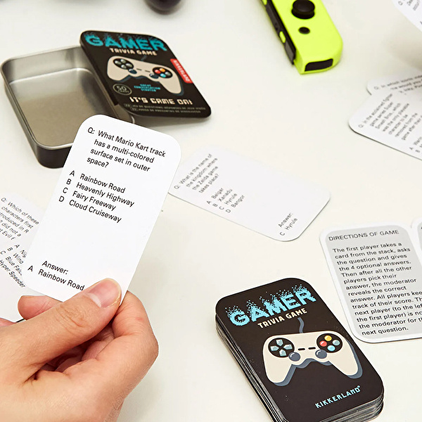 KIKKERLAND Trivia Game İngilizce Video Oyunları Bilgi Yarışması Oyunu