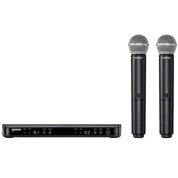 Shure BLX288E/SM58-H8E Telsiz Mikrofon