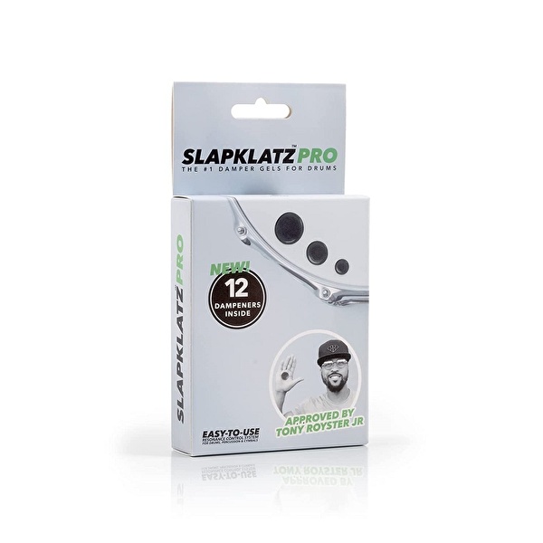 SLAPKLATZ SLAPPRO-BKN Slapklatz Pro Siyah Davul Susturucu Jel (12'li Paket)
