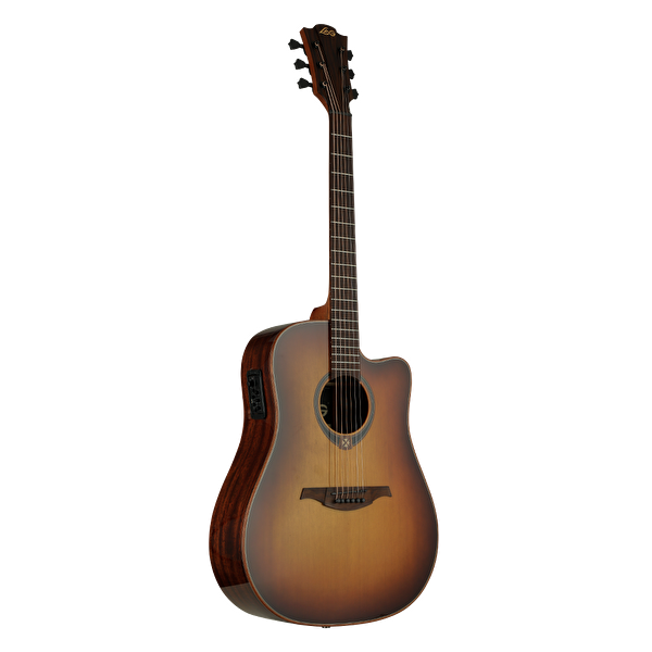LAG GLA T118DCE-BRS Dreadnought Cutaway Elektro Akustik Gitar