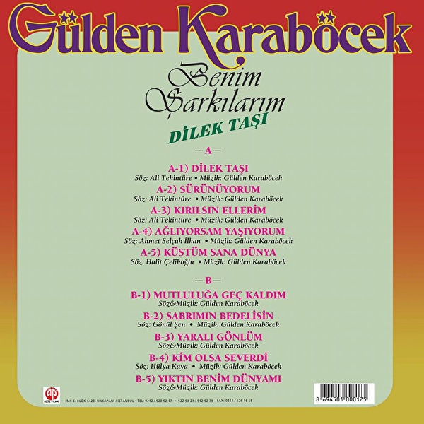 Gülden Karaböcek – Benim Şarkılarım