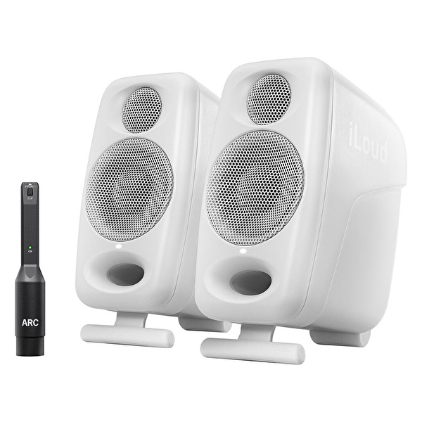 IK MULTIMEDIA IP-ILOUD-MMPROW2X-IN - iLoud Micro Monitor Pro - Stüdyo Referans Monitörü Beyaz (Çift)