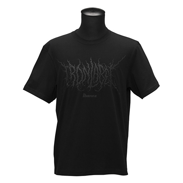 IBANEZ T-Shirt Iron Label Siyah