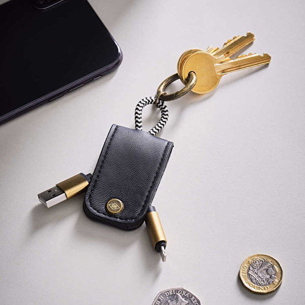 GENTLEMEN'S HARDWARE Lightning Şarj Kablosu Anahtarlık