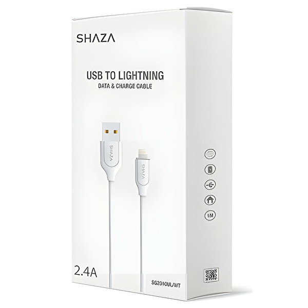 SHAZA Usb-A To Lightning Şarj/ Veri Kablosu